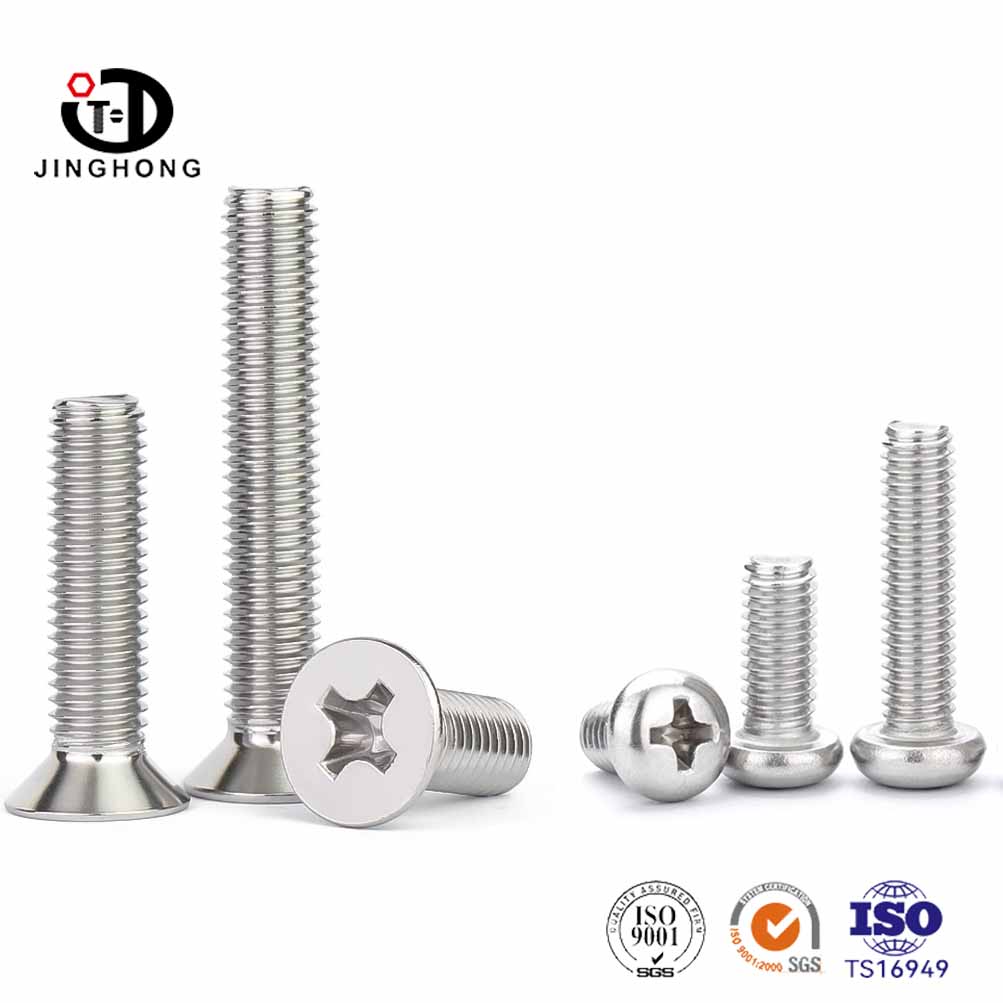 Apakah perbezaan antara skru countersunk dan skru pan?