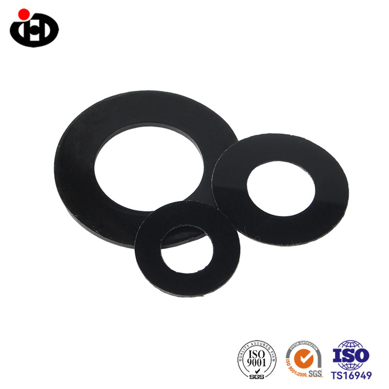 Hitam Nylon Washer
