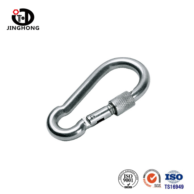 Cangkuk Carabiner dengan Kacang