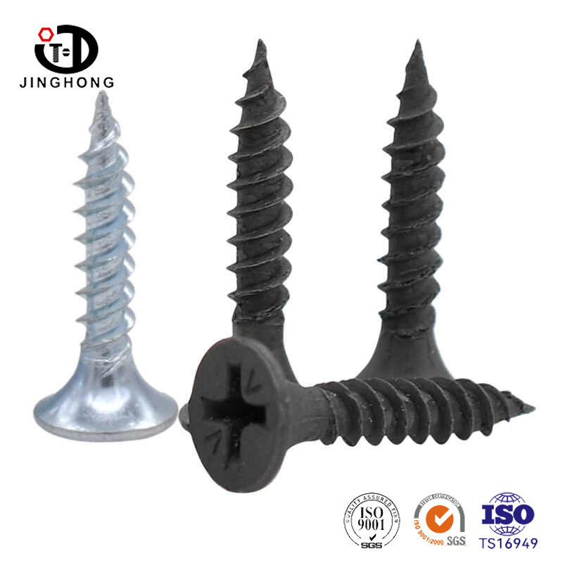 Skru dinding kering kepala countersunk kepala
