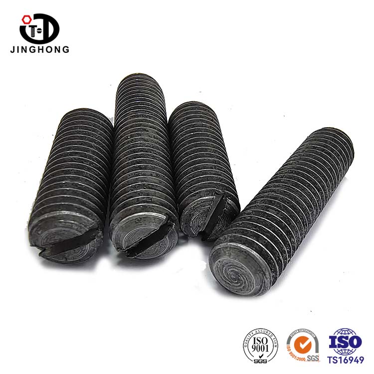 DIN 551 Slotted Flat Point Set Skru
