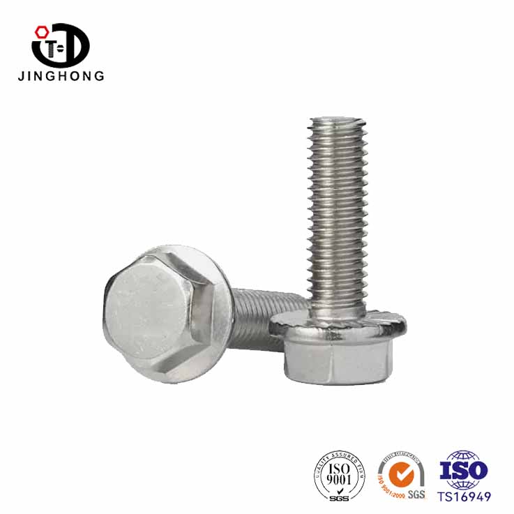 Bolt flange hex keluli tahan haba