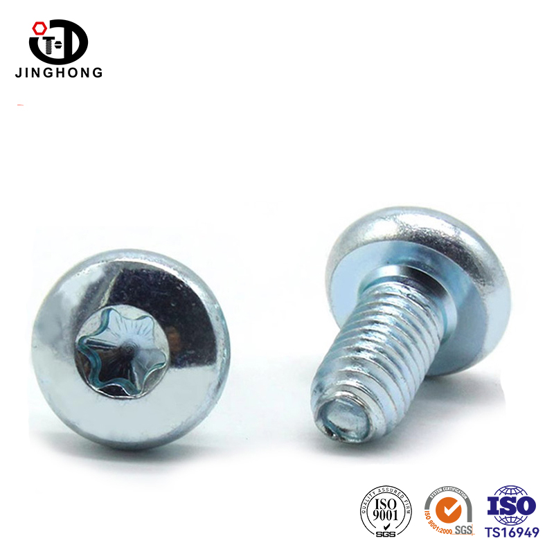 DIN7500 PAN HEAD TORX Skru mengunci gigi segitiga