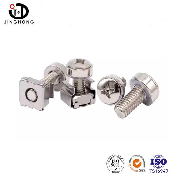 Skru Gabungan Mahkota Keluli Tahan Karat Kepala Kuali Phillips