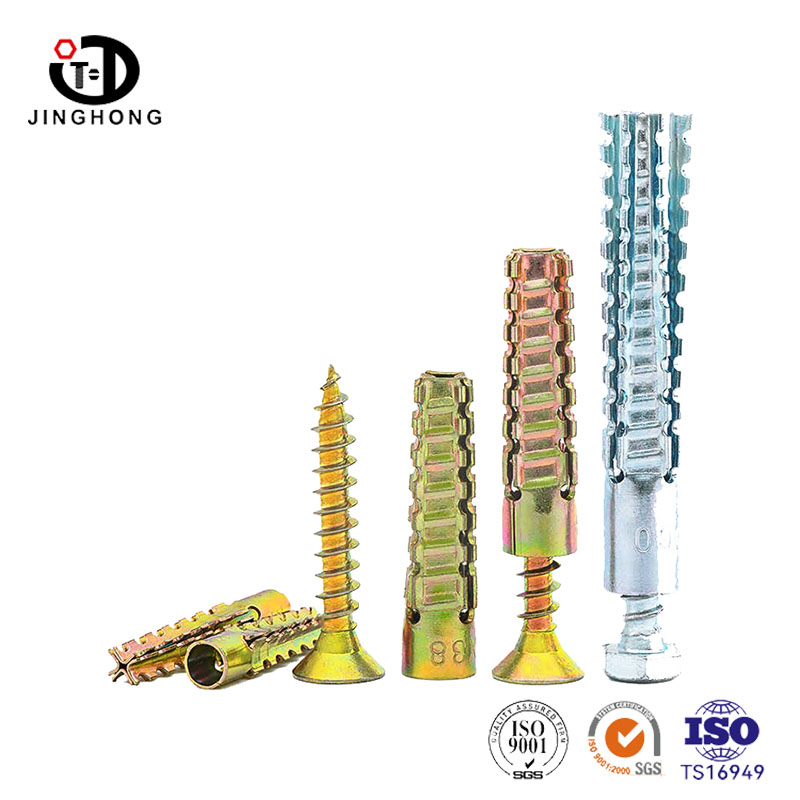 Bolt pengembangan serrated