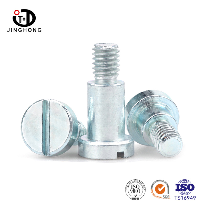 Skru bahu slotted - bersalut zink